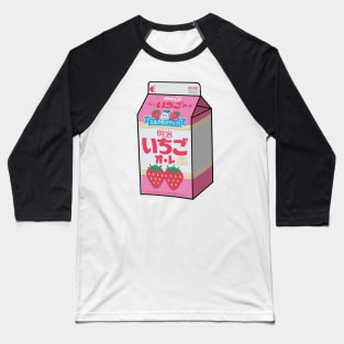 Strawberry Milk Baseball T-Shirt